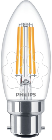 Imagem de CLA LEDCandle D 5-40W B35 B22 827 CL