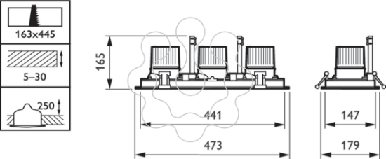 Imagem de GD603B LED27S/830 PSU-E MB WH-WH