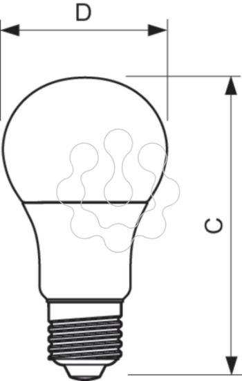 Imagem de MAS LEDbulb DT 8.5-60W E27 A60 CL