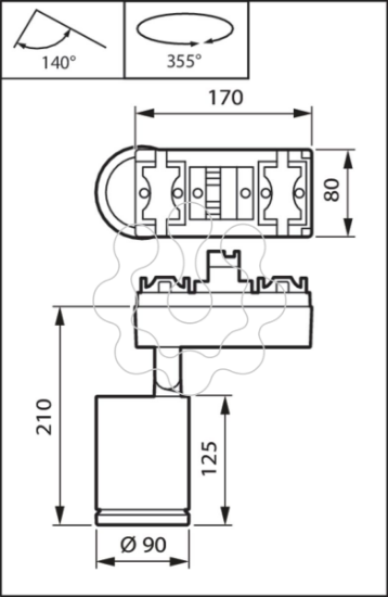 Imagem de ST770S LED17S/830 PSU HMB WH FG