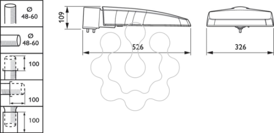 Imagem de BGP307 LED40/740 II DM 48/60S
