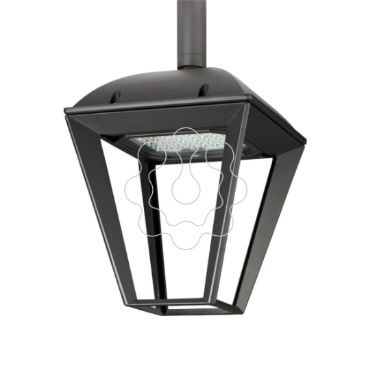 Imagem de BSP791 LED14-4S/830 II DS50 FG BK