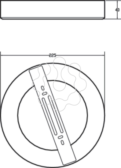 Imagem de DN065C LED20/830 23W 220V D225 RD EU