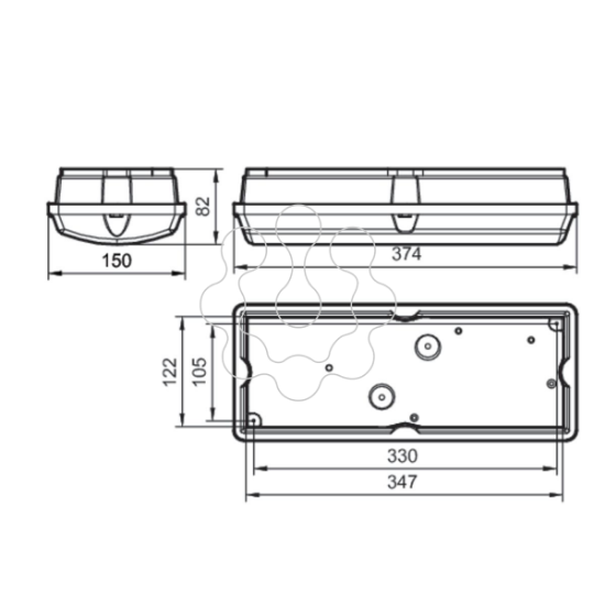 Imagem de WL055V LED6S/830 PSU MDU WH