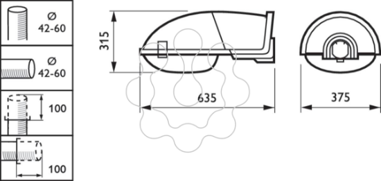 Imagem de SGS102 SON-T250W II MR-AS SKD 42/60