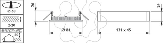 Imagem de DN135B LED6S/830 PSR-E II WH