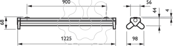 Imagem de TMS022 2xTL-D36W HF