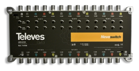 Imagem de NEVOSWITCH AMP.13x13 “F” G-/27/25dB Vs110