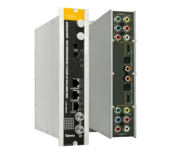 Imagem de T.0X ENCODER IP HD TWIN COFDM/QAM