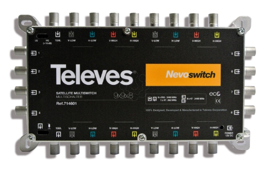 Imagem de NEVOSWITCH 9x9x8 “F” TERMINAL/CASCATA