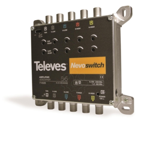 Imagem de NEVOSWITCH AMPLIF.5x5 “F” G27/25dB Vs110