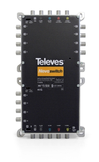 Imagem de NEVOSWITCH 5x5x12 F TERM/CASC+ALIM QUAD