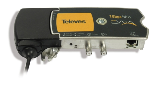 Imagem de COAXDATA 1Gbps-HDTV ADAPT.COAXIAL1xETH