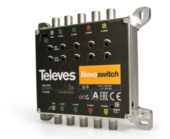 Imagem de NEVOSWITCH AMPLIF.5x5 “F” G12/15dB Vs110