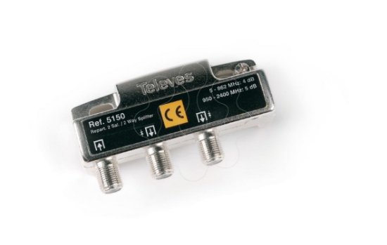 Imagem de REP. INT. (5-2400MHz) 2D “F” 4dB DC