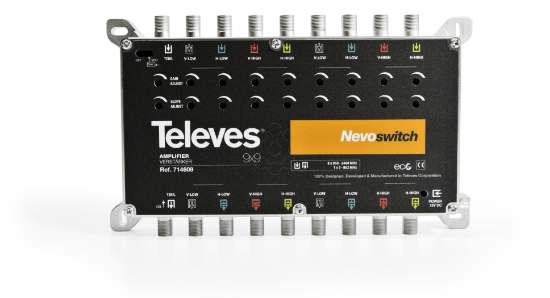 Imagem de NEVOSWITCH AMPLIF.9x9 “F” G-/27/25dB Vs110