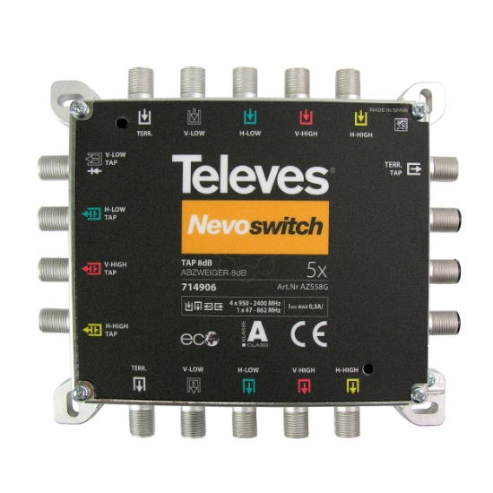 Imagem de NEVOSWITCH DERIV. 5x5x5 “F” 8dB