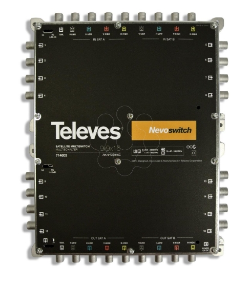 Imagem de NEVOSWITCH 9x9x16 “F” TERMINAL/CASCATA