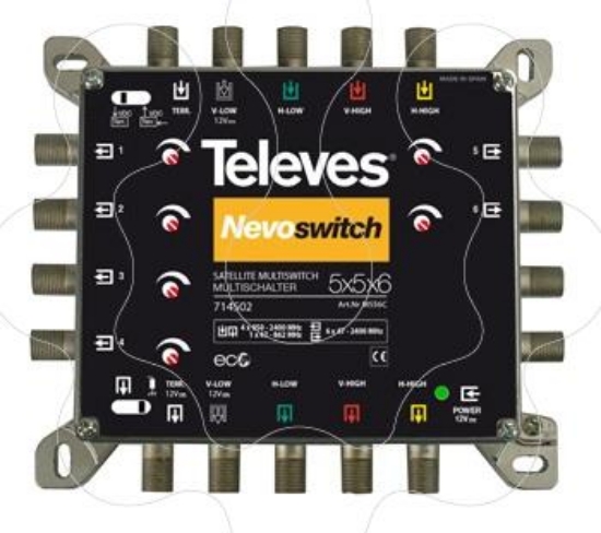 Imagem de NEVOSWITCH 5x5x6 “F” TERMINAL/CASCATA