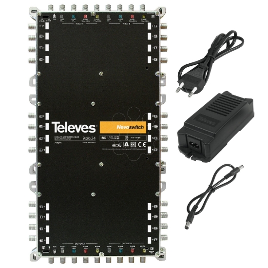 Imagem de NEVOSWITCH 9x9x24 F TERM/CASC+ALIM QUAD