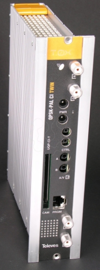 Imagem de T.0X QPSK/PAL CI TWIN STEREO CAM PRO