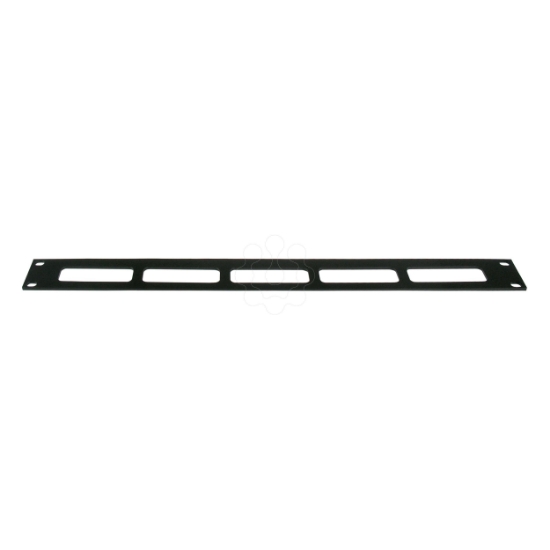 Imagem de PAINEL PASSACABOS RACK 19” 1U, 5 ABERT.