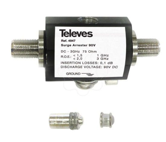 Imagem de DESCARREGADOR COAXIAL 90V (0-3GHZ)