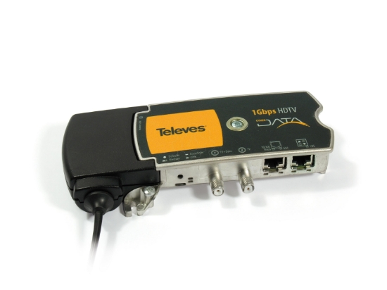 Imagem de COAXDATA 1Gbps-HDTV COAX+PLC 2xETH.