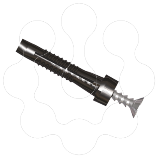 Imagem de Taco Unex Ø 6 mm para calhas em U63X