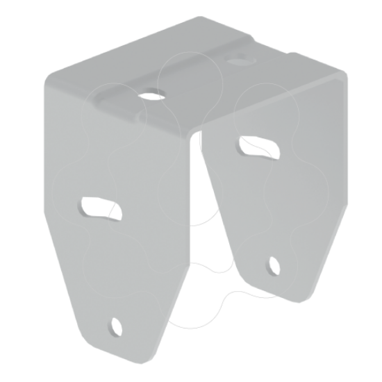 Imagem de Conector U perfurada Unex em aço epoxi