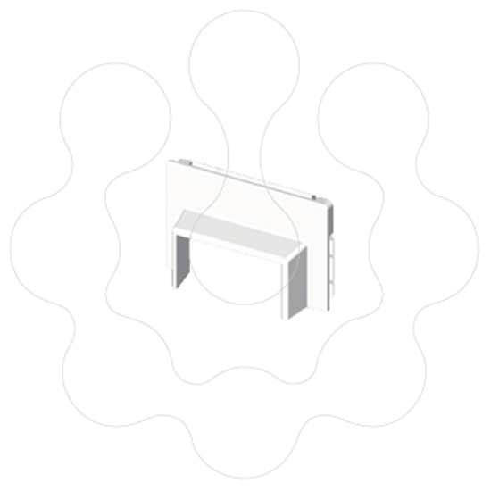 Imagem de Adaptador frontal Unex 20x30 em U24X