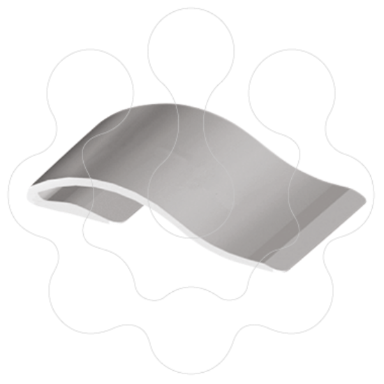 Imagem de Protector ranhura separador Unex 50mm em U24X