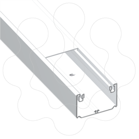 Imagem de Calha Unex 50x100 de 1 tampa (80 mm) em U41X/U43X
