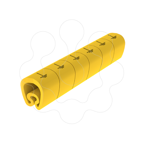 Imagem de Sinalizador pré-cortado Unex 4-8 mm em PVC plastificado