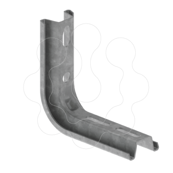 Imagem de Suporte L Unex 100mm aço sendzimir