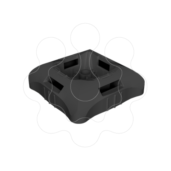 Imagem de Base para prego de cravar Unex em U63X