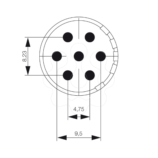 Imagem de SAI-M23-BE-7-10MM