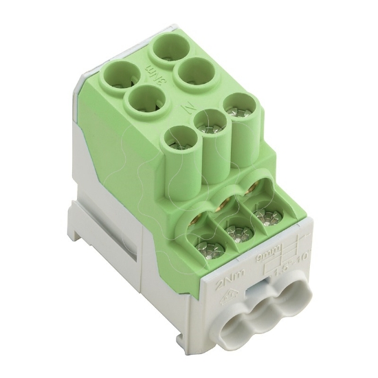 Imagem de BORNE WPD 100 2X25/6X10 VERDE
