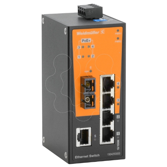 Imagem de IE-SW-BL06-1TX-4POE-1SC