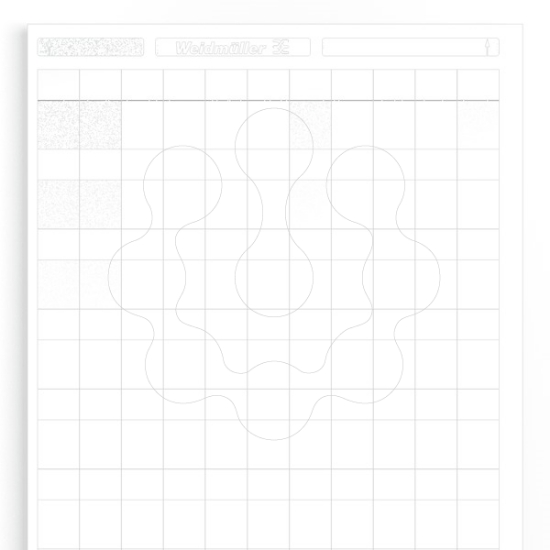 Imagem de ADH. 17.8x34 WRITE-ON (10H/88E/BAG)BLANC