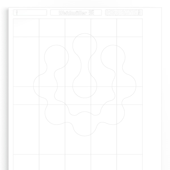 Imagem de ADH. 35.5x93 WRITE-ON (10H/15E/BAG)BLANC