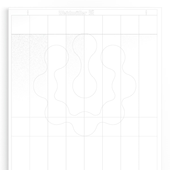 Imagem de ADH. 25x140 WRITE-ON (16E/10H/B) BLANCO