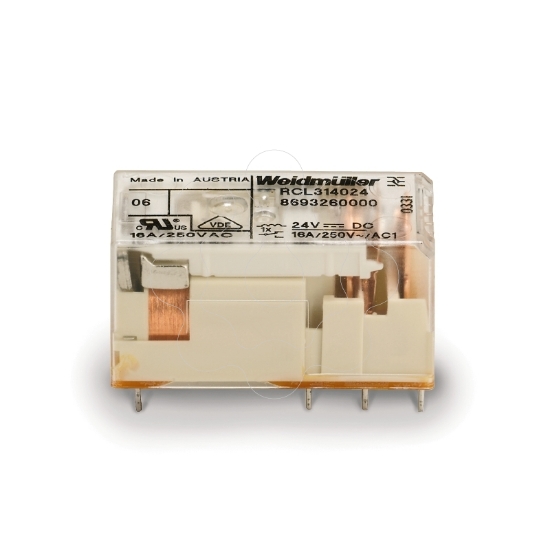 Imagem de RCL314024 RELE 24VDC 1CO 16A &