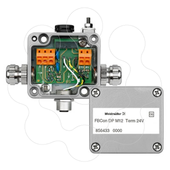 Imagem de PROFIBUS FBCON DP M12 TERM 24V