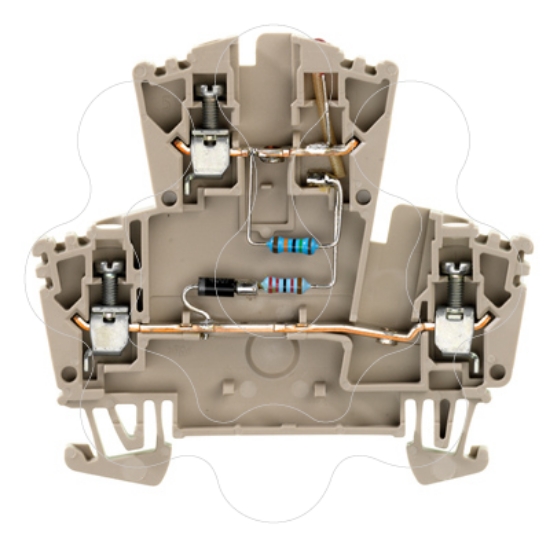Imagem de BORNE WDK 2.5 LD 1D 2R 115VAC