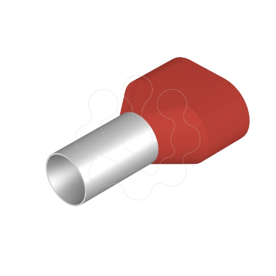 Imagem de TERM.TWIN AISL.H 10/24DS ROJO