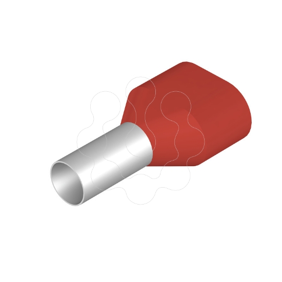 Imagem de TERM.TWIN AISL.H 10/26D ROJO