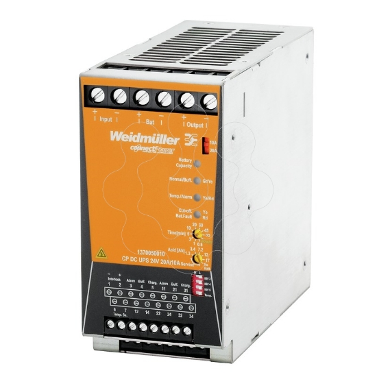 Imagem de CP DC UPS 24V 20A/10A