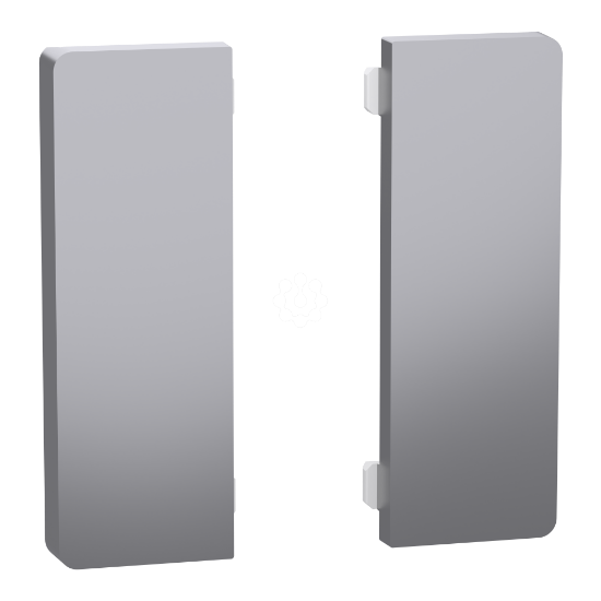 Imagem de Push button, KNX, Merten System Design, 2gang, rockers, stainless steel