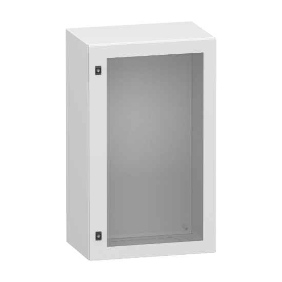 Imagem de Spacial CRN porta transp. Sem platina  montagem H1xW6xD4 IP66 IK8 RAL7035.